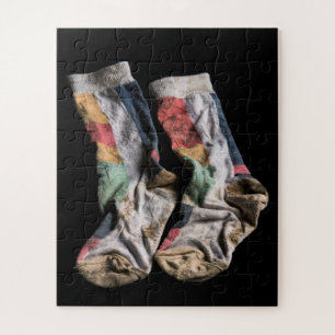 Dirty Socks Collection Jigsaw Puzzle