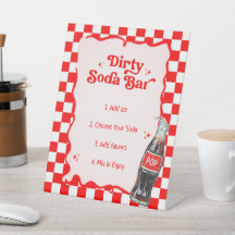 Dirty Soda Bar for baby shower