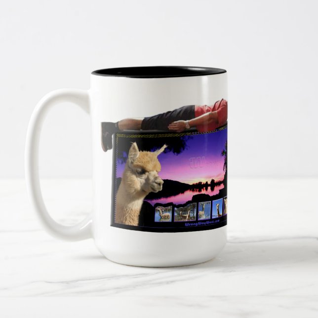 Dirty Thirty Two-Tone Coffee Mug (Left)