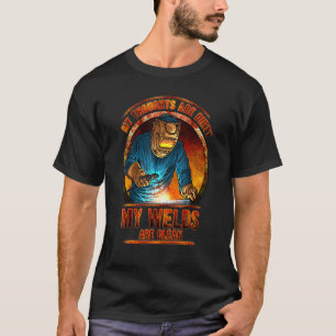 DIRTY THOUGHTS CLEAN WELDS Welders Welding Hoodie  T-Shirt