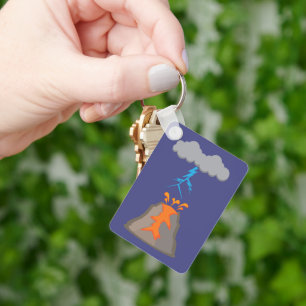 Dirty Thunderstorm Key Ring