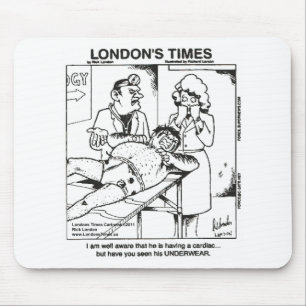Dirty Underwear & Hospitals Funny Gifts & Tees Mouse Pad