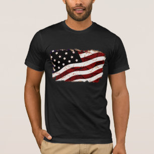 Dirty Vintage USA Flag T-Shirt