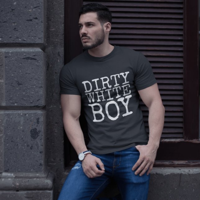 DIRTY WHITE BOY VINTAGE MEN'S T-SHIRTS (Creator Uploaded)