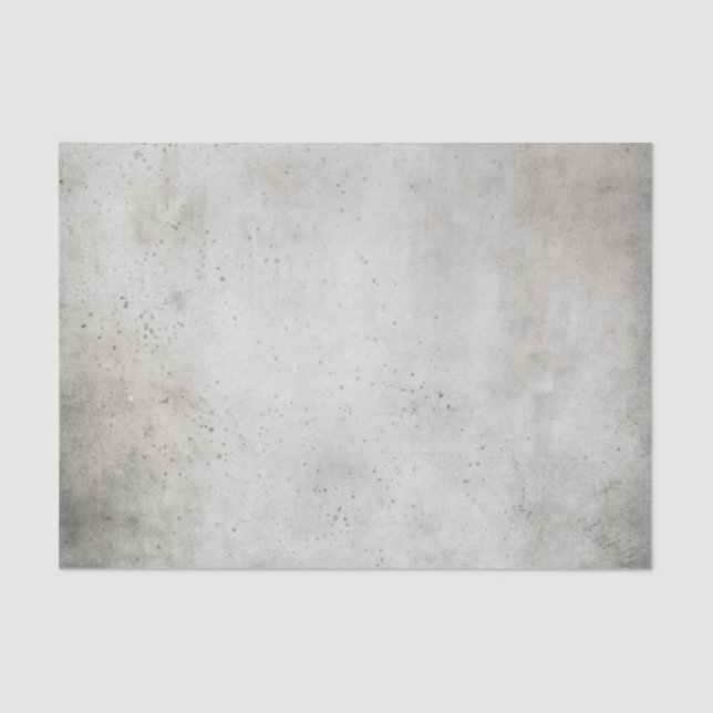 Dirty white galaxy cloud distressed texture tissue paper (Front)