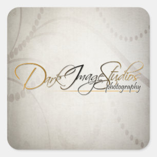 DIS Photography Square Sticker