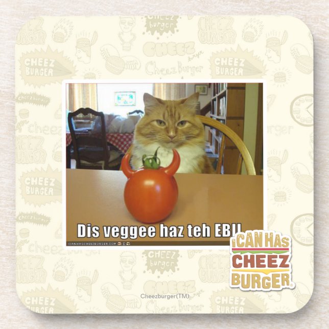Dis veggee haz the EBIL Coaster (Front)