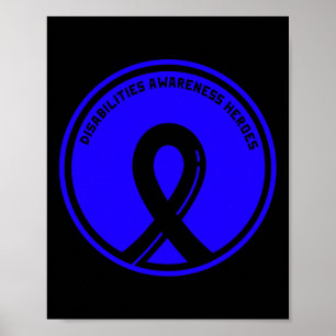 Disabilities Awareness heroes for World Day for Di Poster