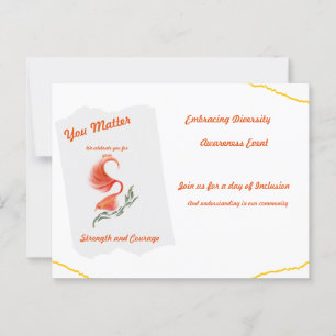 Disability awareness Postcard