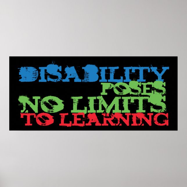 Disability Awareness Poster (Front)