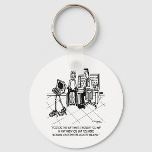 Disability Cartoon 1795 Key Ring