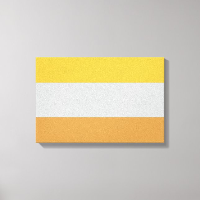 Disability Flag Canvas Print (Front)