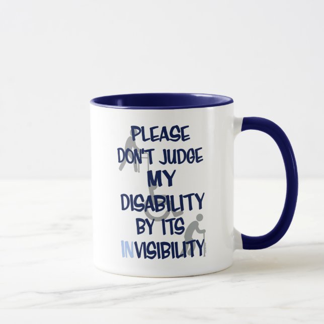 Disability/INvisibility Mug (Right)