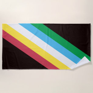 Disability Pride Beach Towel