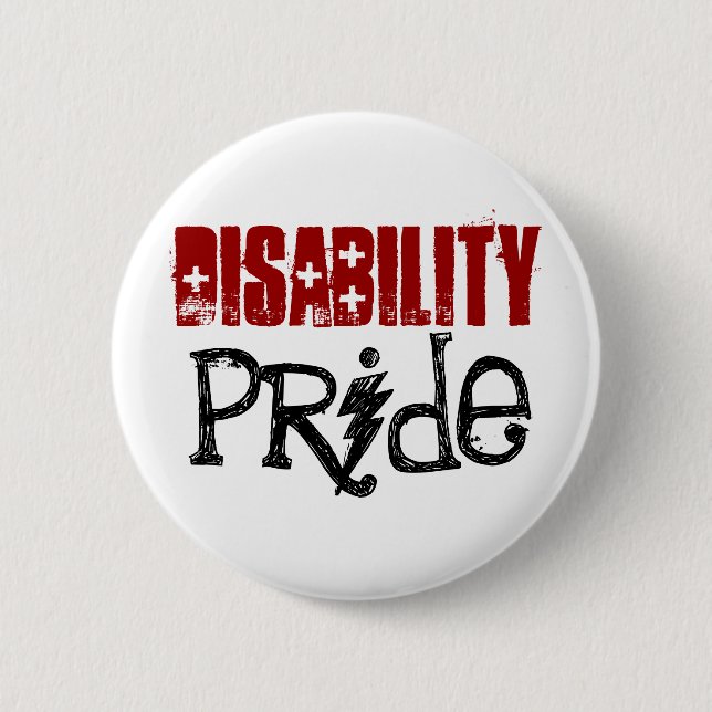 disability pride button (Front)