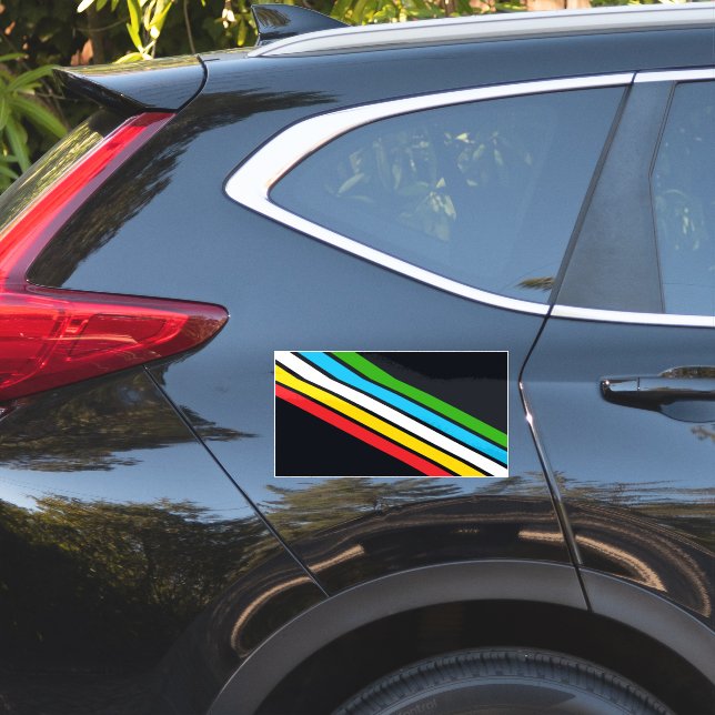 Disability pride flag (Car Side)