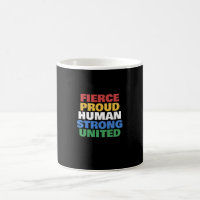 Disability Pride Flag Colours Bold Typography Blac