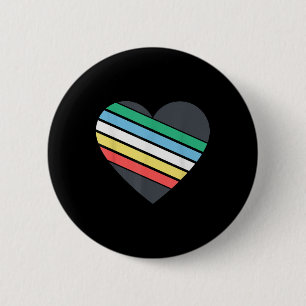 Disability Pride Flag July Disabled Pride Month Aw 6 Cm Round Badge