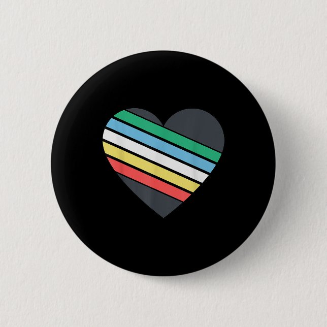 Disability Pride Flag July Disabled Pride Month Aw 6 Cm Round Badge (Front)
