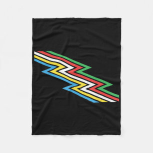 Disability Pride Flag July Disabled Pride Month Aw Fleece Blanket