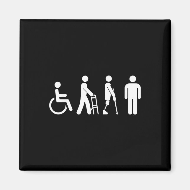 Disability Pride Month Advocate Gift Different Abi Magnet (Front)