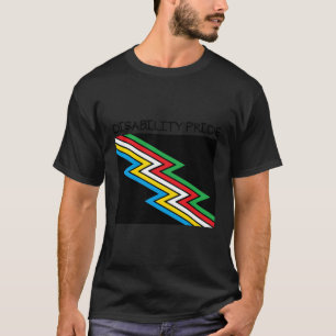 Disability Pride Month Awareness Disability Flag D T-Shirt