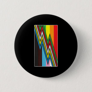 Disability Pride Month Flag July Supporter _1 6 Cm Round Badge