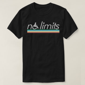 Disability Pride Month - No Limits T-Shirt