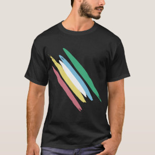 Disability Pride Month Of July Awareness Colors T-Shirt