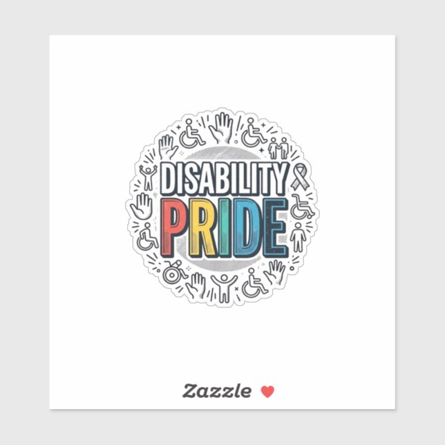 Disability Pride Vintage Inclusive Awareness Shirt (Sheet)