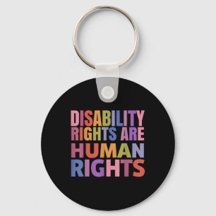 Disability Rights Are Human Rights Equality Trans Key Ring