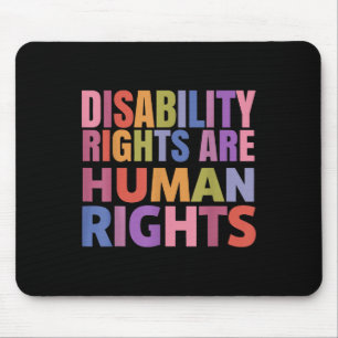 Disability Rights Are Human Rights Equality Trans Mouse Pad