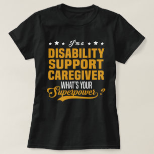Disability Support Caregiver T-Shirt