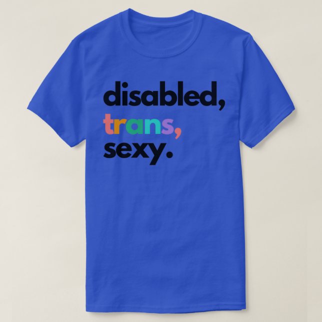 Disabled3 T-Shirt (Design Front)