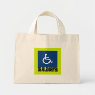 Disabled Driver Mini Tote Bag