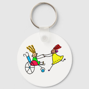 Disabled Friends Key Ring