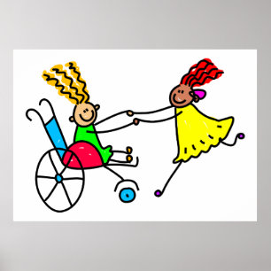 Disabled Friends Poster