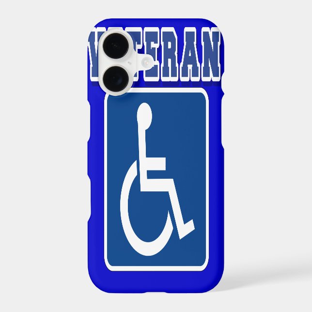 Disabled Handicapped Veteran (Back)