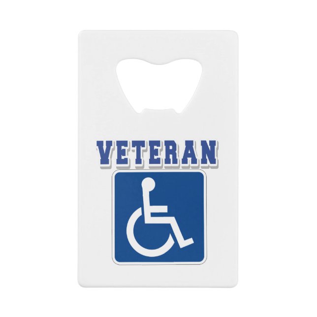 Disabled Handicapped Veteran (Front)