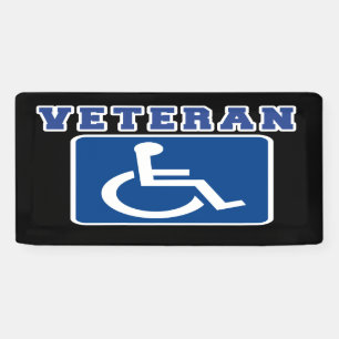 Disabled Handicapped Veteran Banner