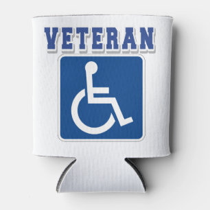 Disabled Handicapped Veteran Can Cooler