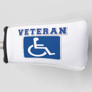 Disabled Handicapped Veteran Golf Head Cover