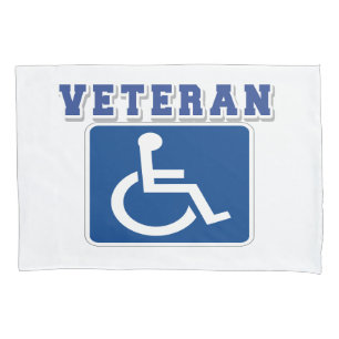 Disabled Handicapped Veteran Pillowcase