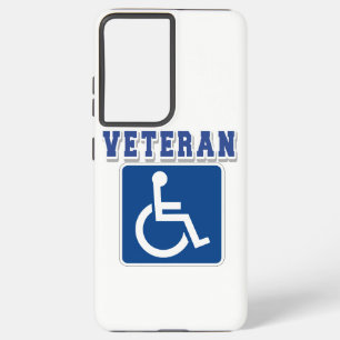 Disabled Handicapped Veteran Samsung Galaxy Case