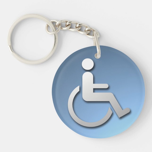 Disabled Person Key Ring (Front)