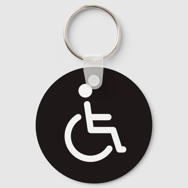 Disabled symbol key ring (Front)