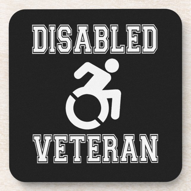 Disabled Veteran Coaster (Front)