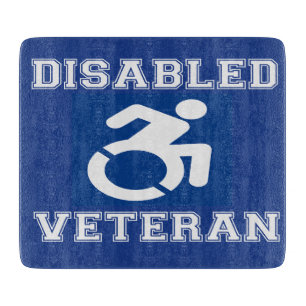 Disabled Veteran Cutting Board
