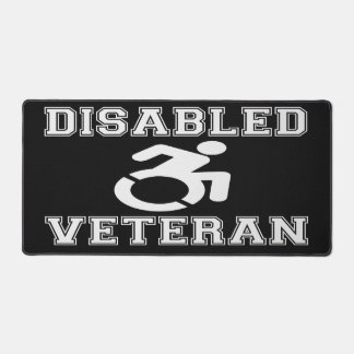 Disabled Veteran Desk Mat