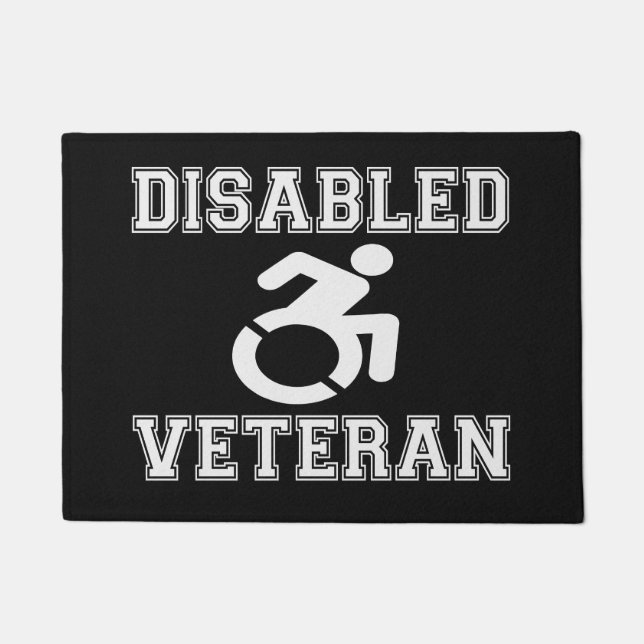 Disabled Veteran Doormat (Front)